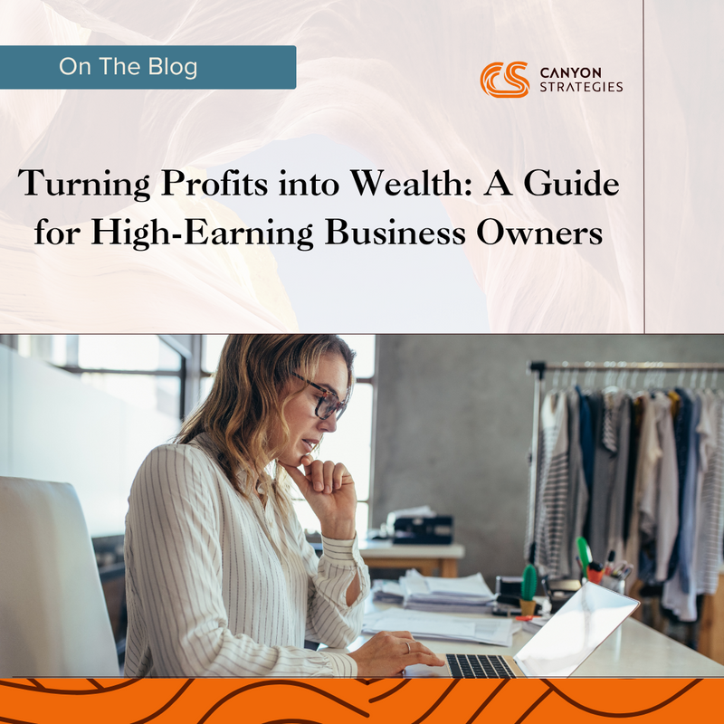 Turning Profits into Wealth: A Guide for High-Earning Business Owners