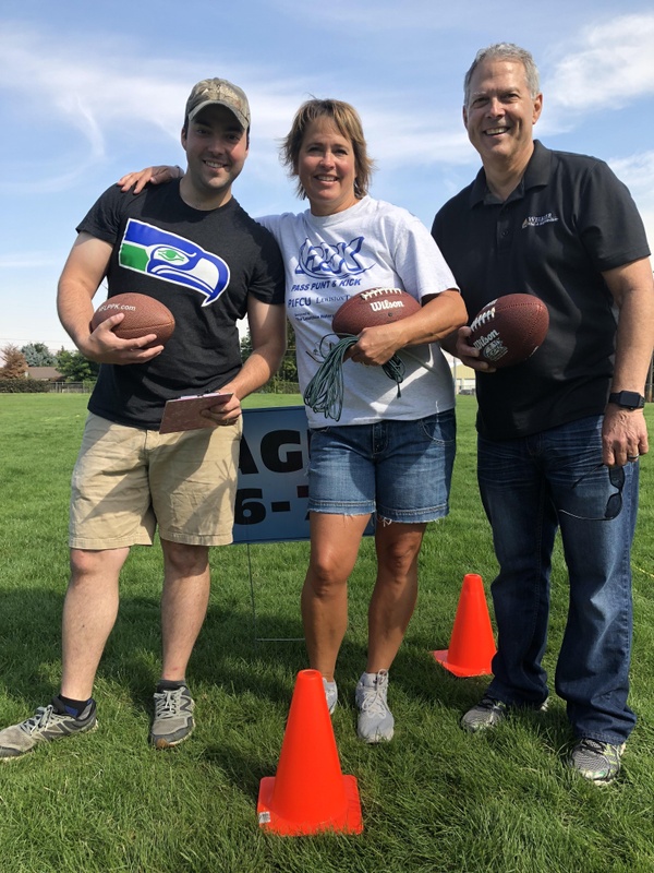 Volunteering at Punt, Pass & Kick