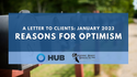 Reasons for Optimism