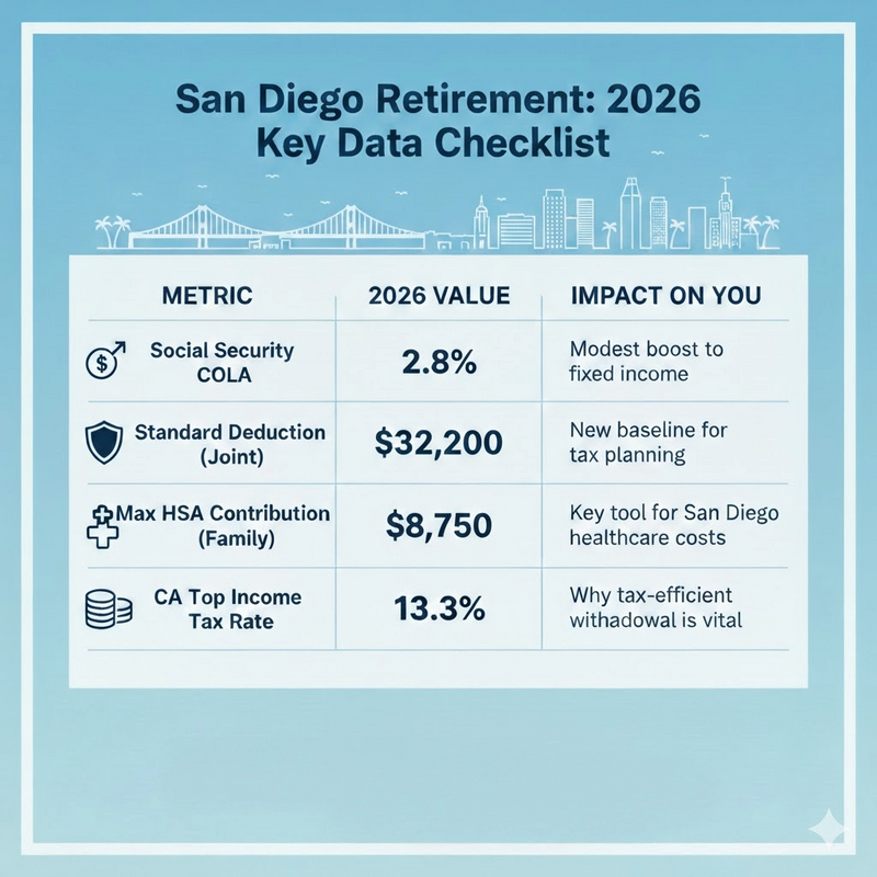 Retiring in America’s Finest City: A 2026 Checklist for San Diego Professionals