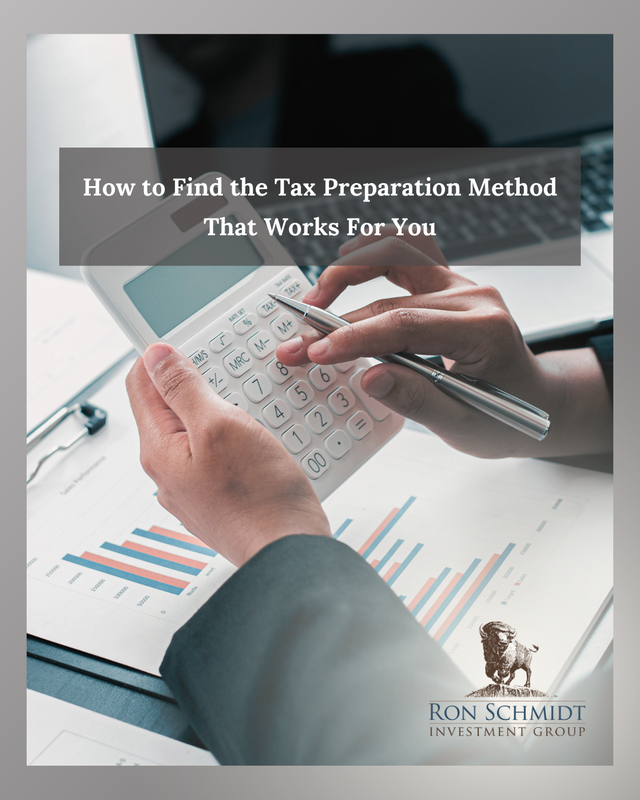 How to Find the Tax Preparation Method That Works For You