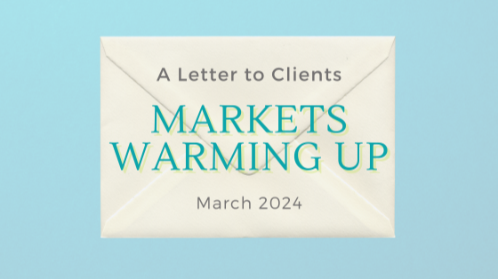 Markets Warming Up
