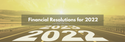 Financial resolutions for 2022