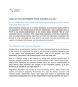 How Do you Determine Your Business Value?