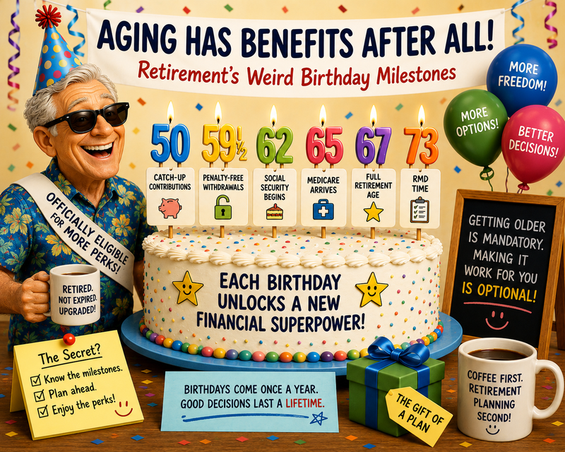 Retirement's Weird Birthday Milestones