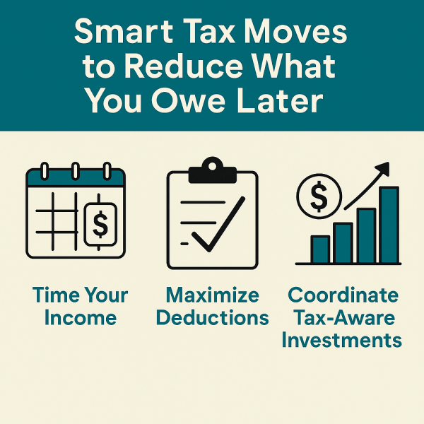 Smart Tax Moves to Reduce What You Owe Later