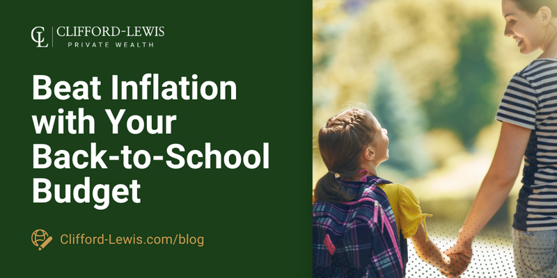 Beat Inflation with Your Back-to-School Budget