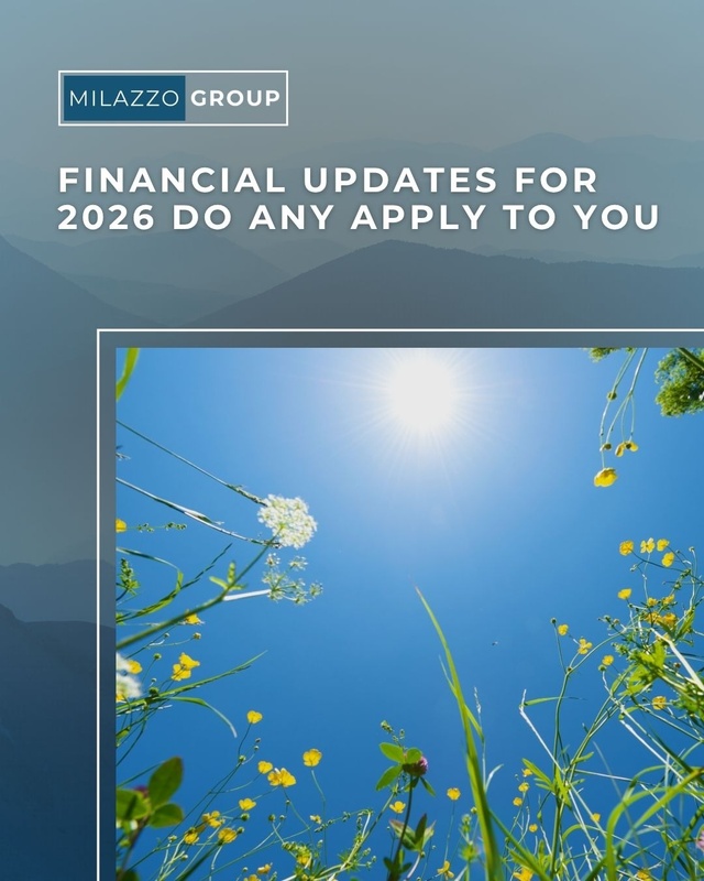 Financial Updates for 2026 Do Any Apply to You