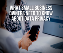 What Should Small Business Owners Know About Data Privacy Obligations?