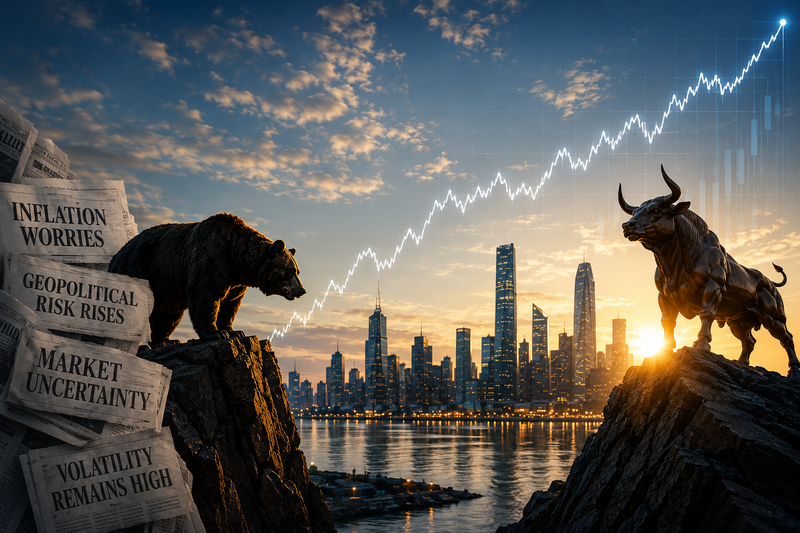The Market's at a Record. Investors Are Bearish. Both Things Can Be True.