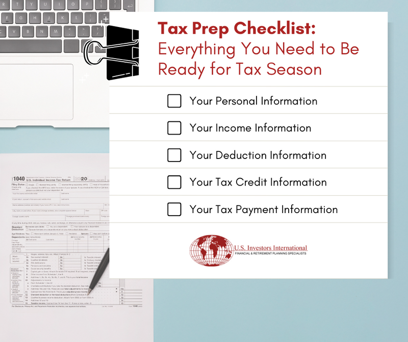 Tax Prep Checklist: Everything You Need to Be Ready for Tax Season