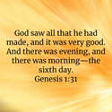 Genesis 1:31