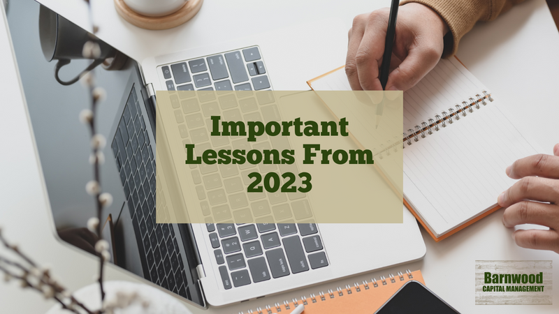 Important Lessons from 2023