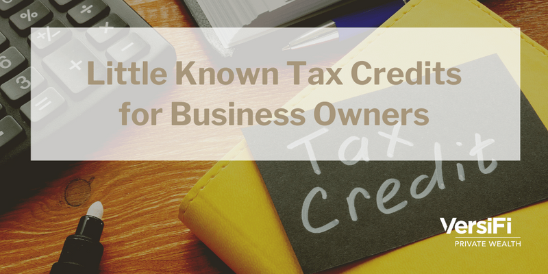 Little Known Tax Credits for Business Owners