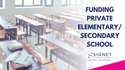 Funding Private Elementary/Secondary School
