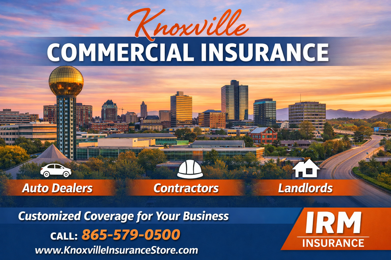 Knoxville Commercial Insurance | Contractors, Landlords & Auto Dealers | IRM
