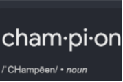 Are You Positioned for Champion or Not?