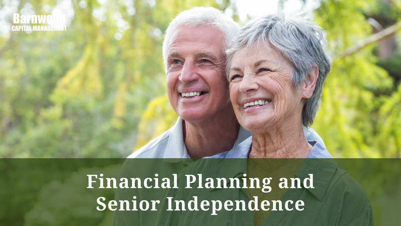 The Facts of LIFE (Living Independently For Elders): Financial Planning and Senior Independence