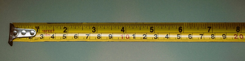 Life by the Inch: Setting Vision With a Tape Measure