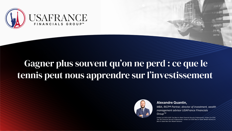 Gagner plus souvent qu’on ne perd : ce que le tennis peut nous apprendre sur l’investissement