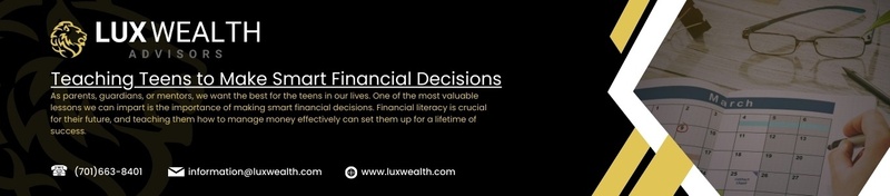 Teaching Teens to Make Smart Financial Decisions Blog