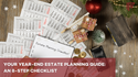 Your Year-End Estate Planning Guide: An 8-Step Checklist