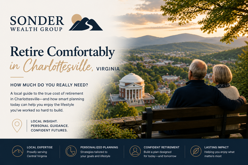 Cost of Retirement in Charlottesville, Virginia: How Much Do You Really Need to Retire Comfortably?