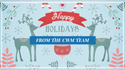 Holiday Greetings From the CWM Team