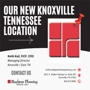 Peachtree Planning Celebrates New Knoxville Branch Office with Ribbon Cutting Ceremony