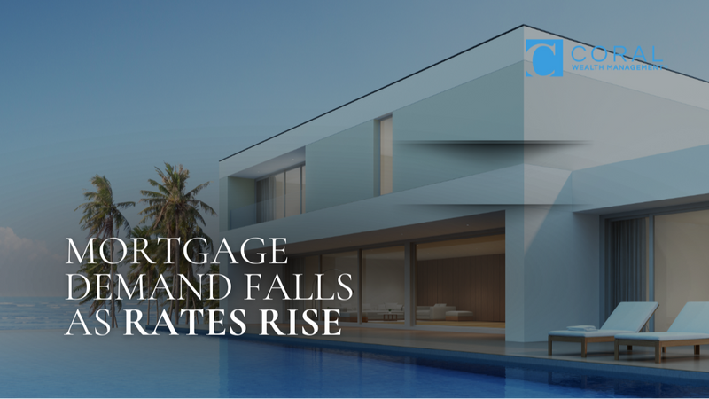 Mortgage Demand Falls As Rates RISE