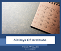 30 Days of Gratitude