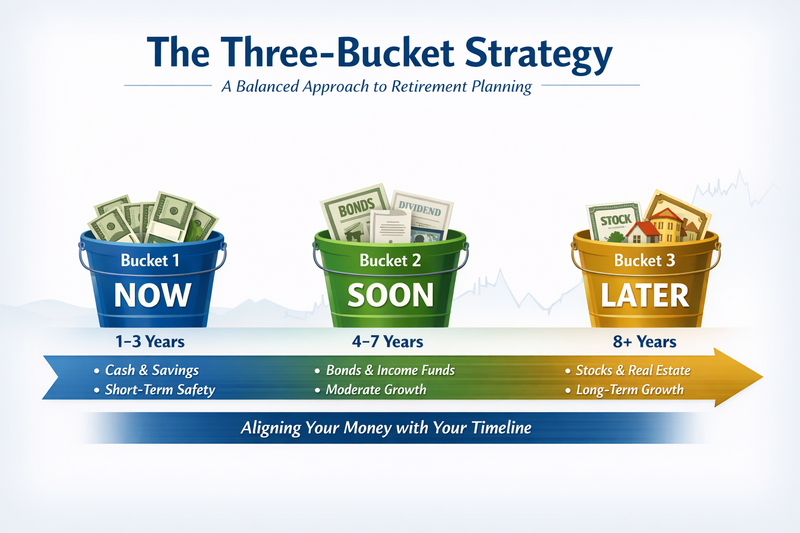 Master Retirement Planning with the Three-Bucket Strategy