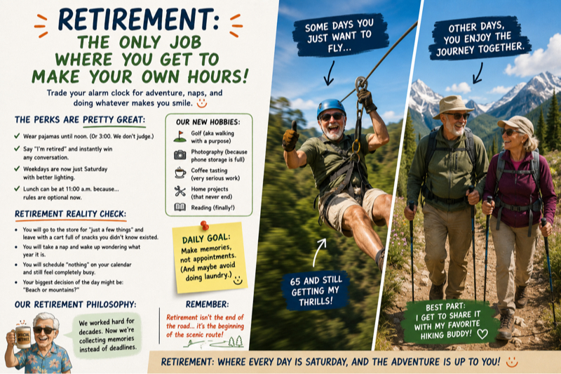 Retirement: Adventure Finally Has Time