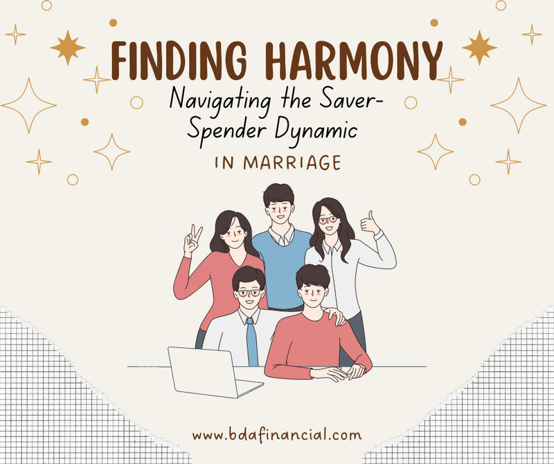 Finding Harmony in Financial Differences: Navigating the Saver-Spender Dynamic in Marriage