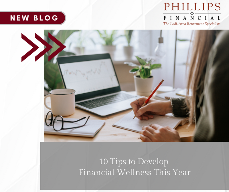 10 Tips to Develop Financial Wellness This Year