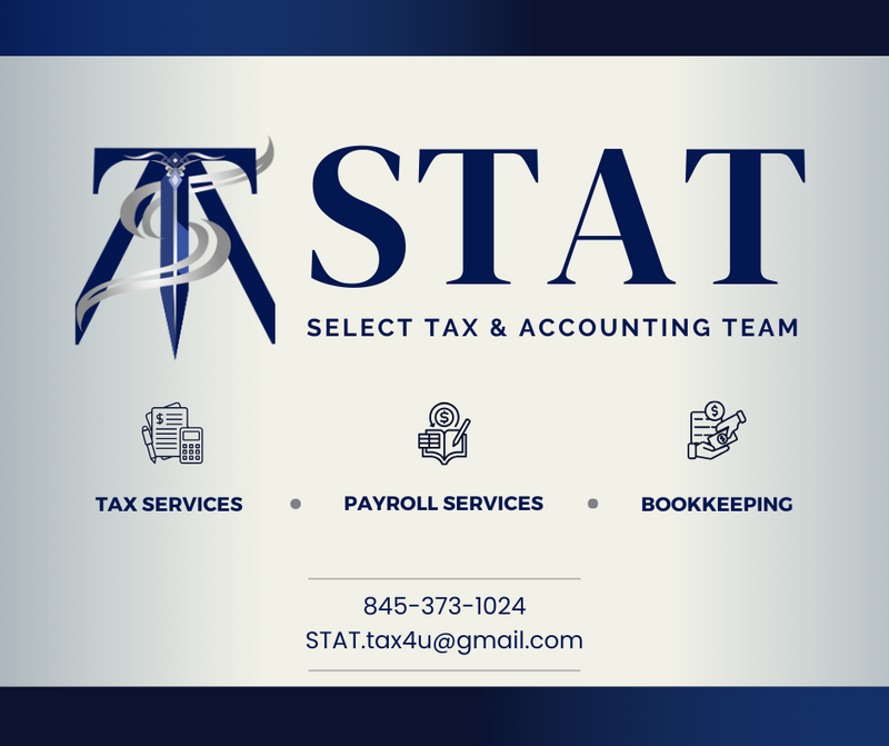 Introducing STAT: Select Tax & Accounting Team — Your Trusted Partner in Tax, Bookkeeping & Payroll