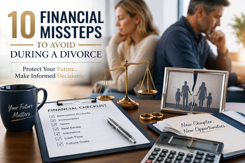 10 Financial Missteps to Avoid During a Divorce