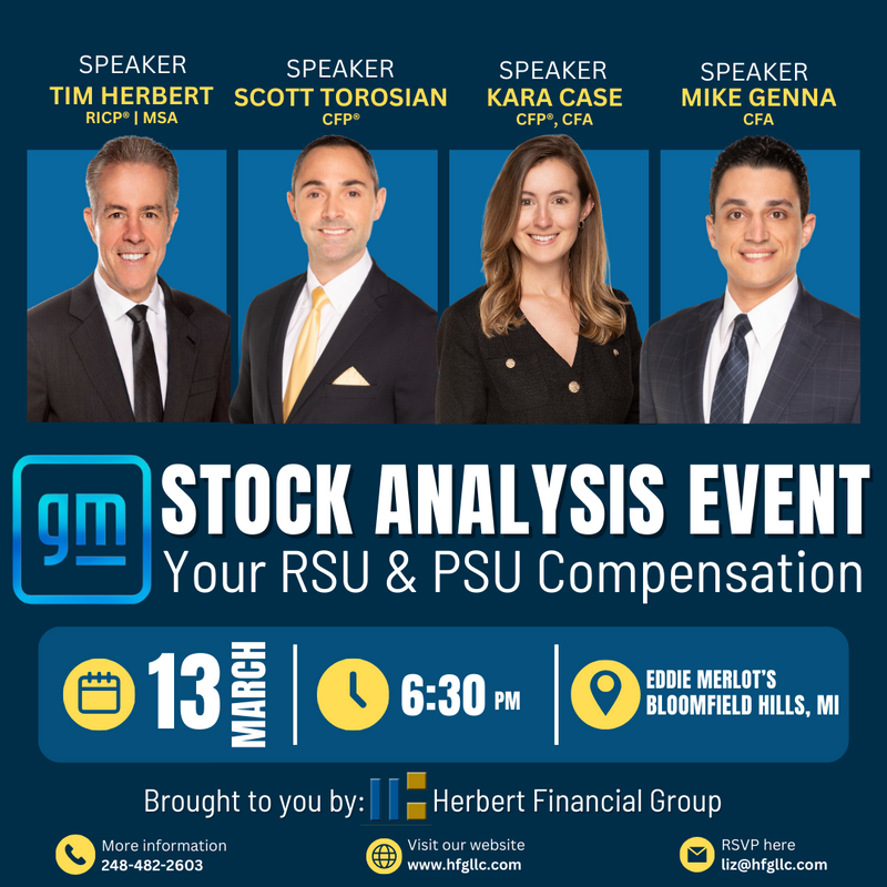 Your RSU & PSU Compensation: An Exclusive GM Stock Analysis Event