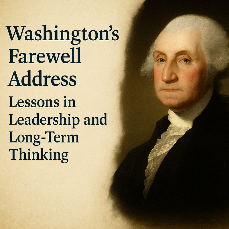 Washington's Farewell Address: Lessons in Leadership and Long-Term Thinking