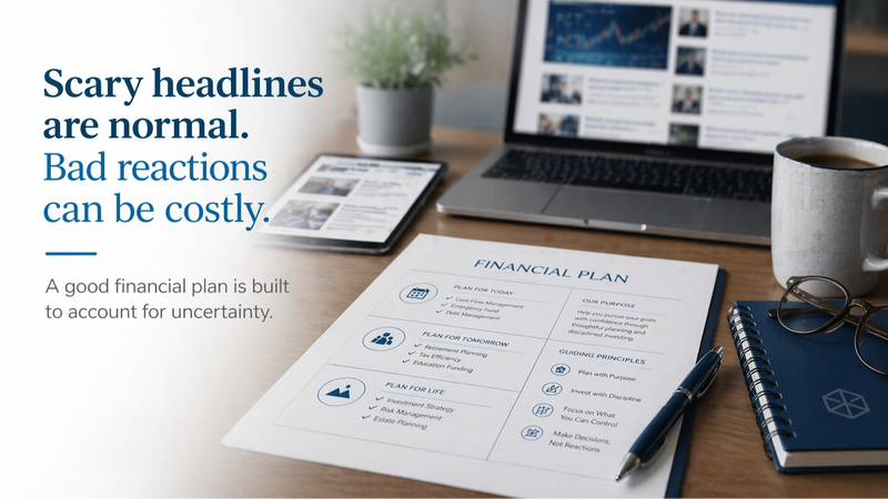 Scary Market Headlines. What Should I Do Now?
