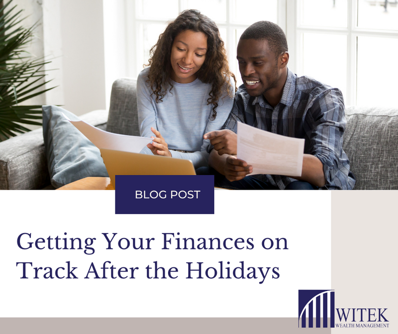 Getting Your Finances on Track after the Holidays