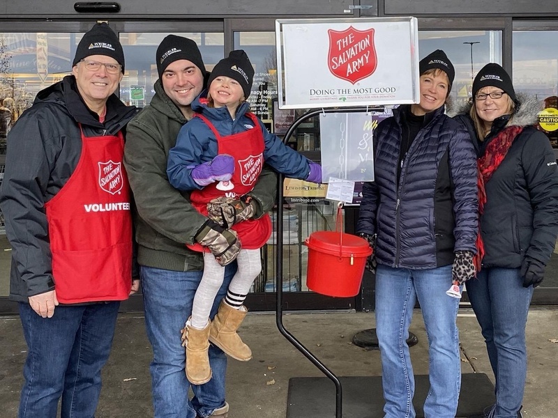 Bell Ringing for the Salvation Army