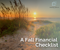 A Fall Financial Checklist