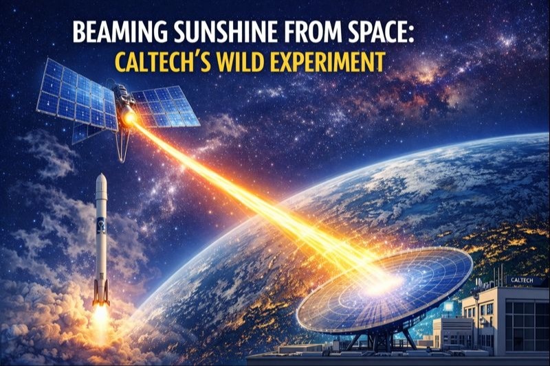 Beaming Sunshine from Space: Caltech’s Wild Experiment