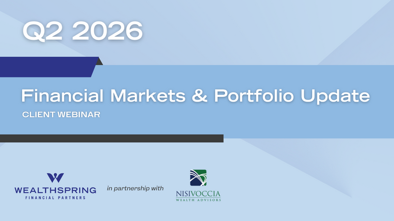 Q2 2026 Markets and Portfolio Update Webinar Replay