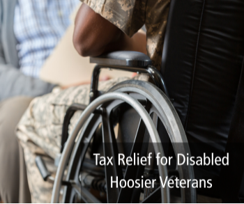 Tax Relief for Disabled Hoosier Veterans