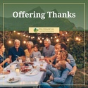 Offering Thanks