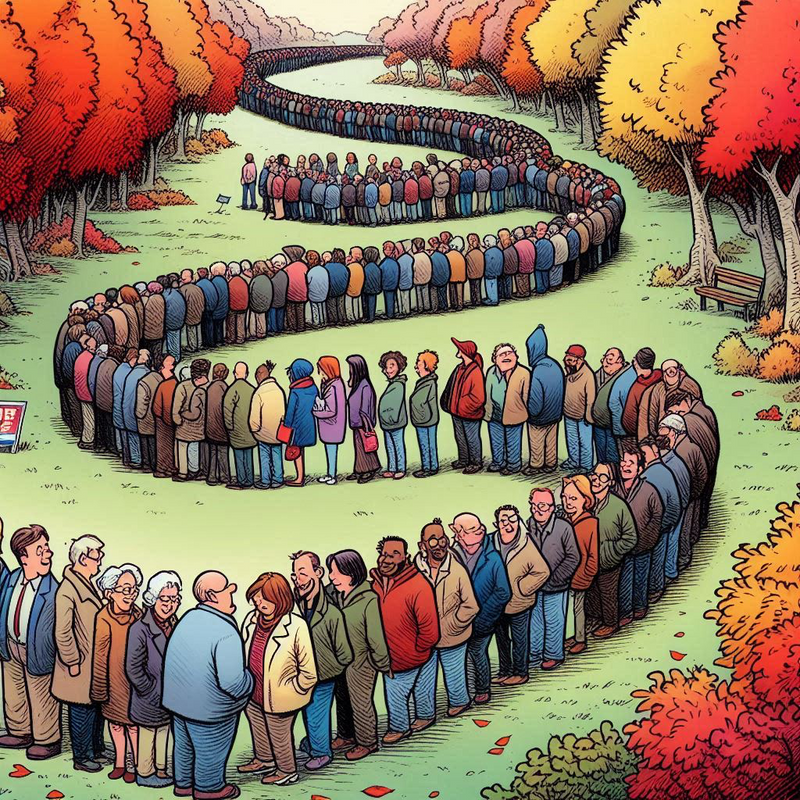 Standing in Line