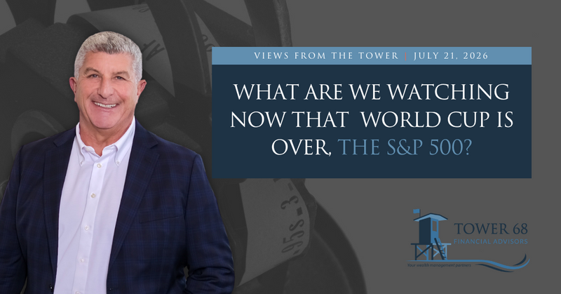 What Are We Watching Now That World Cup Is Over, The S&P 500?