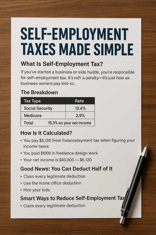 Self-Employment Taxes Made Simple